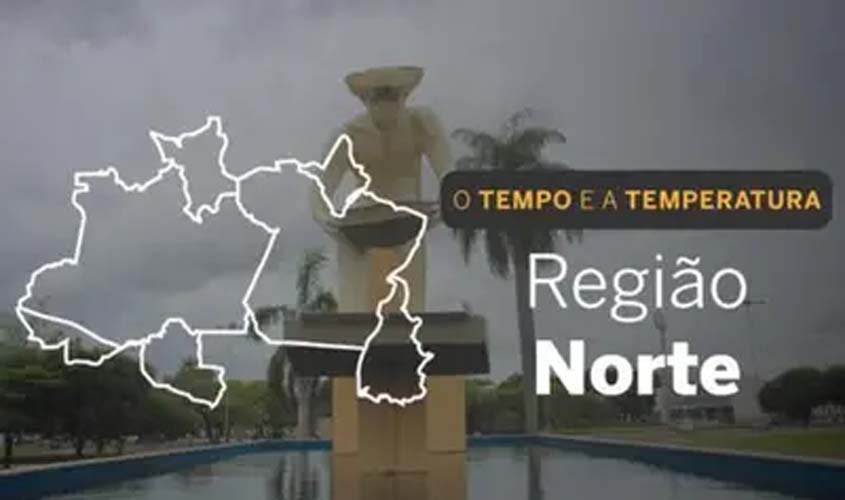 Região Norte terá calor e chuva nesta quarta-feira