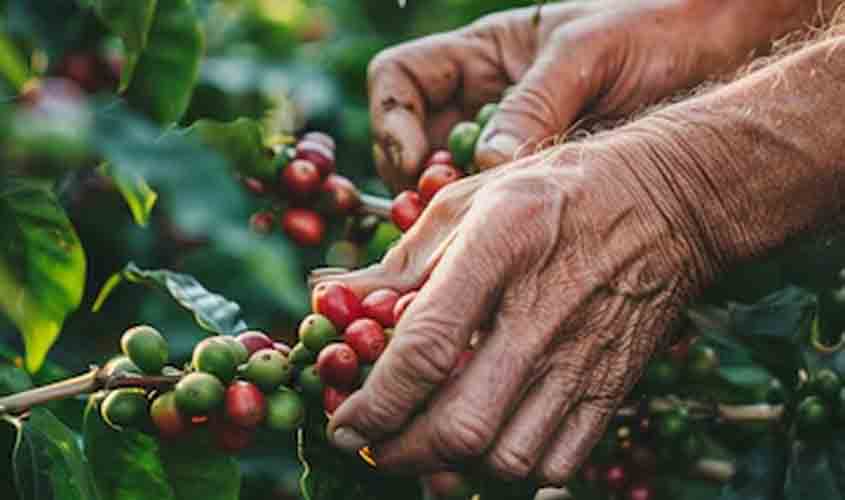 Café fecha em queda após sucessivas oscilações