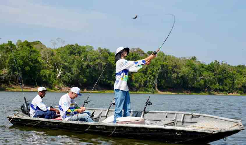 Segunda etapa do Campeonato de Pesca Esportiva do governo de RO atrai público