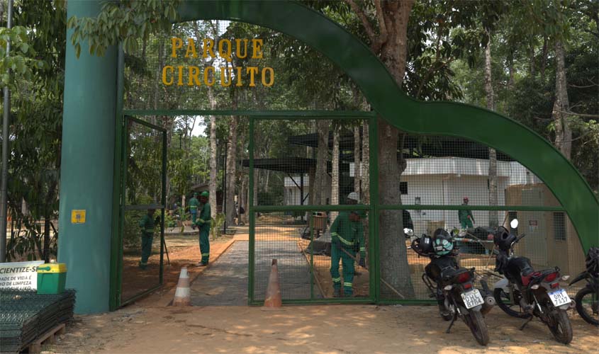 Parque Circuito será inaugurado com playground renovado