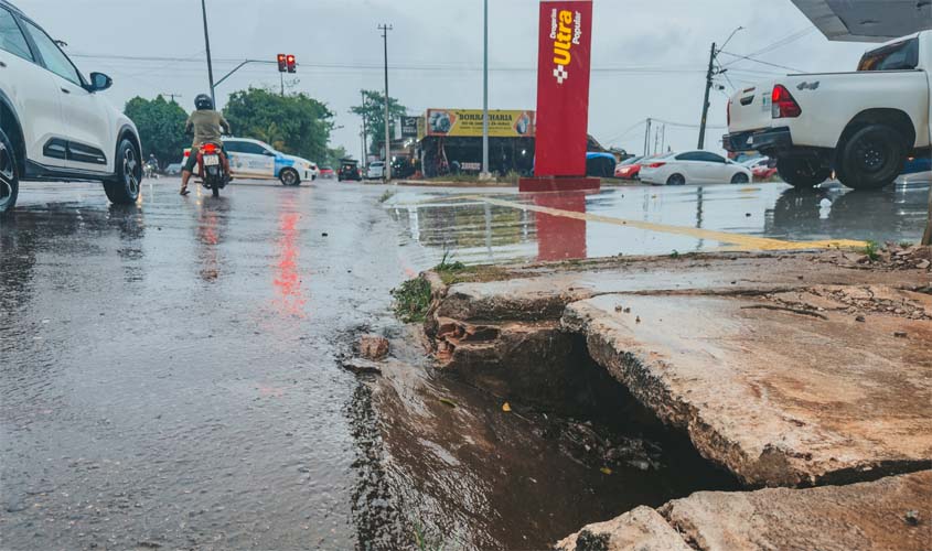 Drenagem melhora escoamento da água em Porto Velho