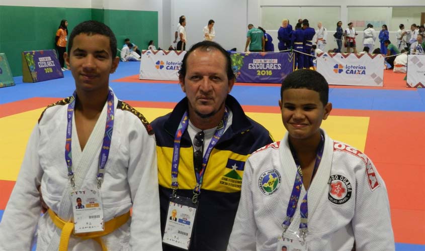 Judocas de Rondônia conquistam ouro no primeiro dia de competição das Paralimpíadas Escolares em São Paulo