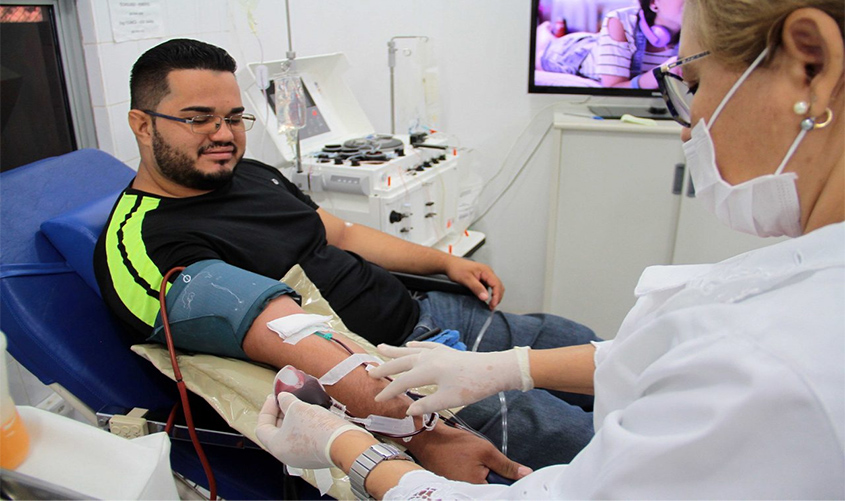 Comemoração da Fhemeron vai reunir mais de 200 doadores de sangue nesta segunda-feira