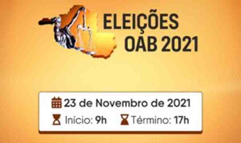 Eleições da OAB Rondônia acontecem nesta terça-feira, 22; confira os locais de votação