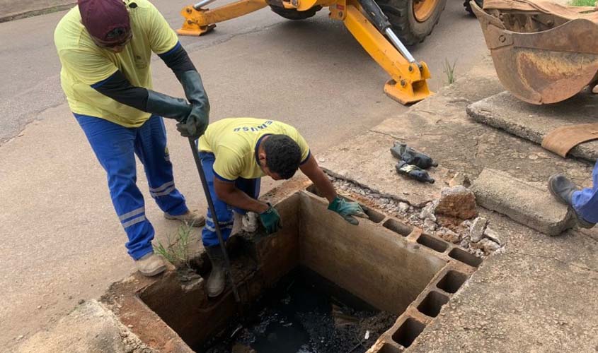 Prefeitura mantém mutirões de limpeza e manutenção em ruas e avenidas de Porto Velho