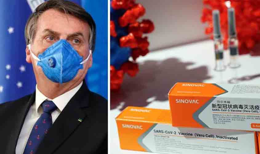 Correndo contra o prejuízo, Bolsonaro agora quer 100 milhões de doses da CoronaVac
