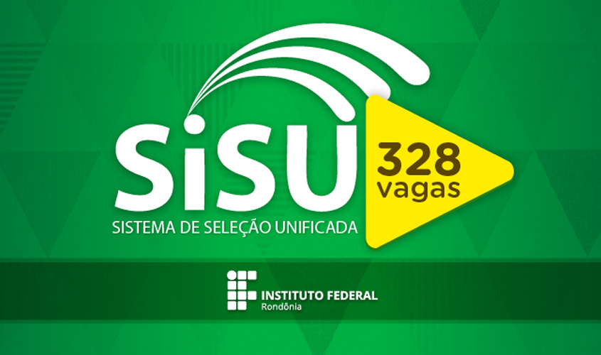  IFRO oferece 328 vagas no SiSU 2018/1