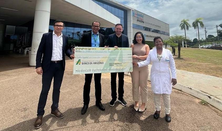 Banco da Amazônia realiza doação para o hospital de Amor no Estado de Rondônia