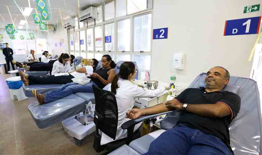 Covid-19: doações de sangue caem 20% e governo lança campanha