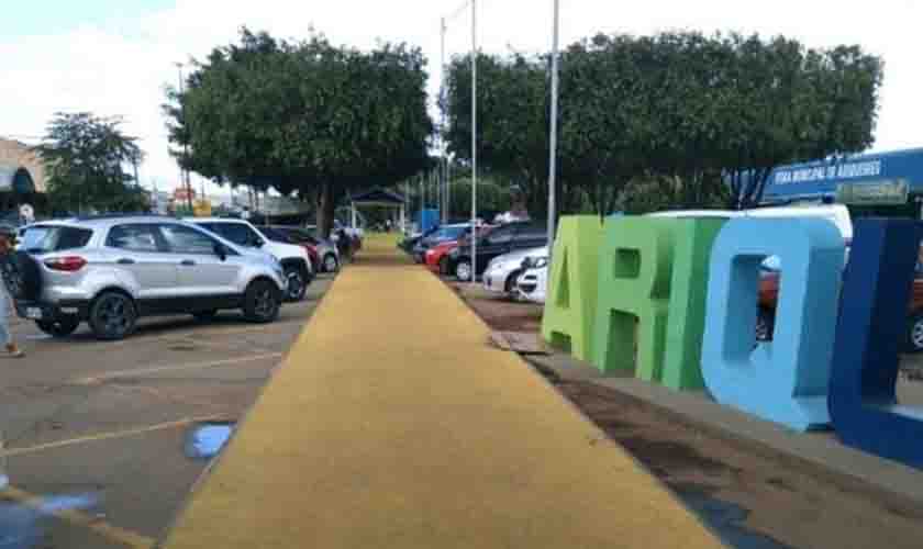 Estacionamento da Feira Municipal do Produtor Rural de Ariquemes é reformado