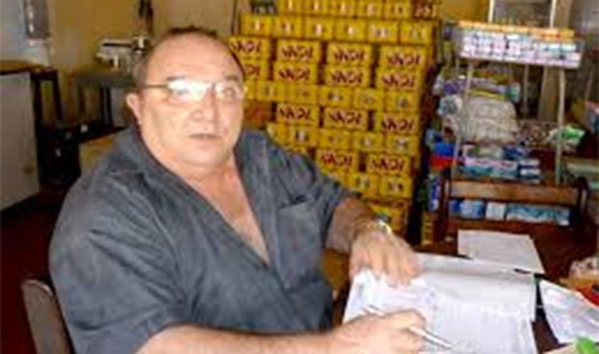 Nota de pesar do vereador Márcio Oliveira, no falecimento de Almir Canduri Pinheiro