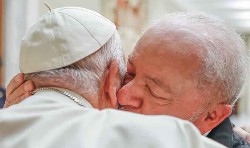 LULA CANCELA VINDA A RONDÔNIA PARA ACOMPANHAR SEPULTAMENTO DO PAPA FRANCISCO, EM ROMA 