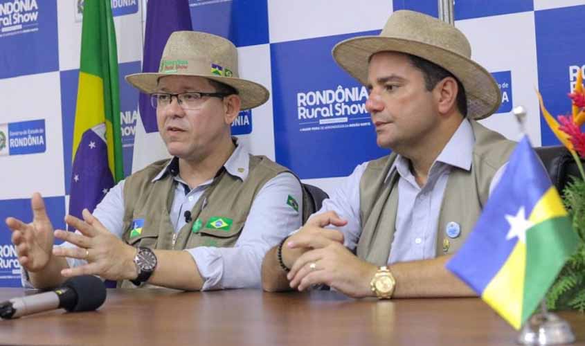 Ponte sobre o Rio Madeira será concluída, afirma governador do Acre durante a Rondônia Rural Show em Ji-Paraná
