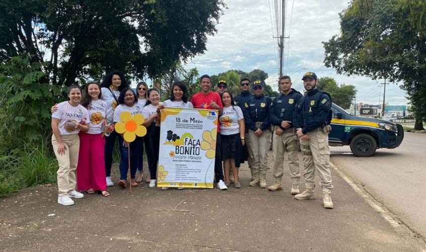 Ações educativas continuam com campanha de combate ao abuso e exploração sexual de crianças e adolescentes em Porto Velho