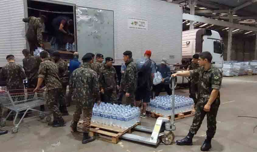 Ajuda Humanitária enviada de Rondônia chega ao Rio Grande do Sul