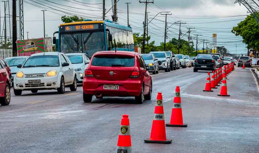 Semtran realiza mudança provisória no trânsito por conta do Arraiá da Prefs