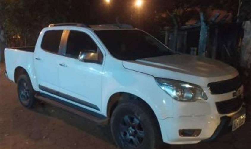 Caminhonete de empresário vilhenense é recuperada pela polícia em cidade de Mato Grosso e receptador é preso