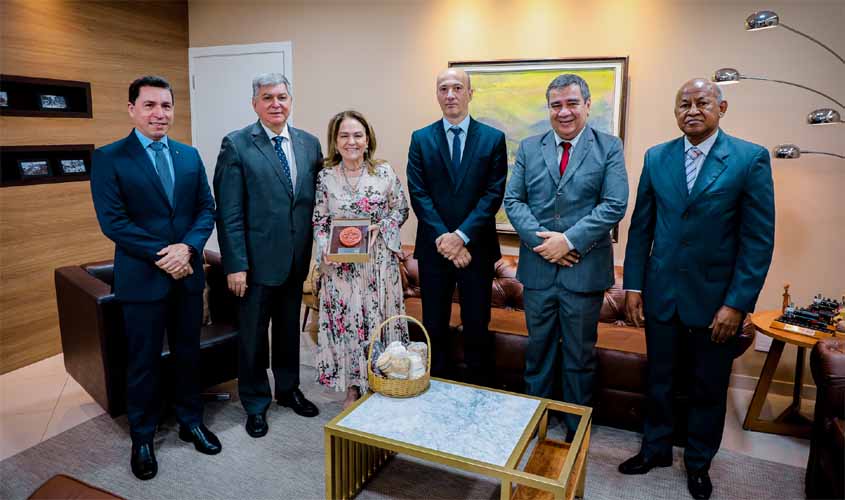 Comitiva do TJ Acre faz visita de cooperação ao Tribunal de Rondônia