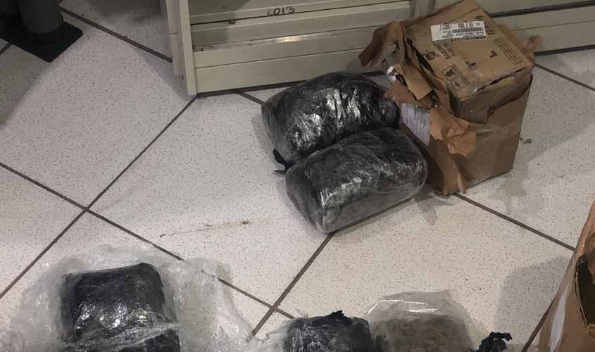 Menores são abordadas pela PF ao enviarem drogas pelos Correios