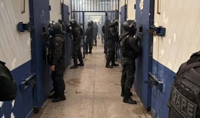 Operação Saturação reforça segurança em presídios