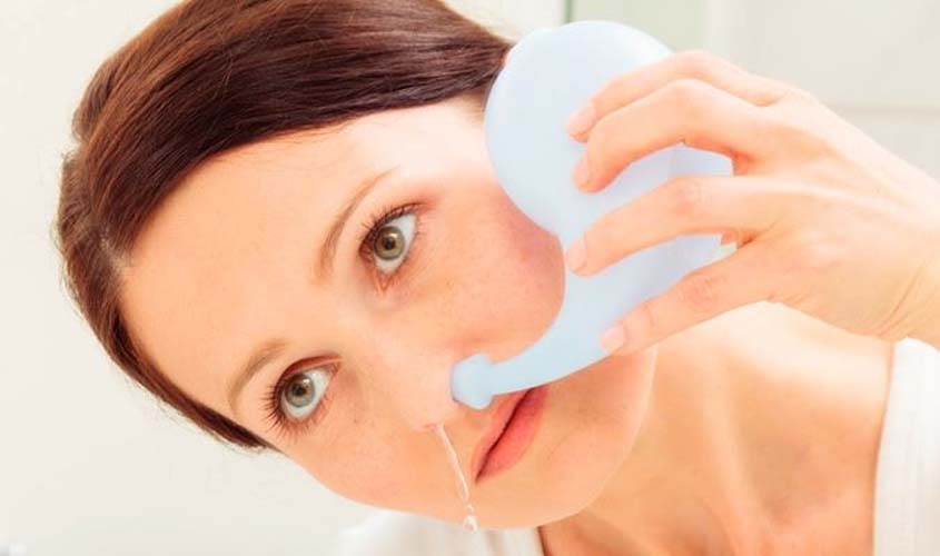 ABORL-CCF Promove Orientação Sobre Lavagem Nasal