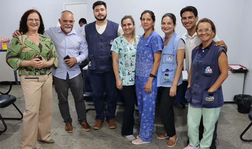 Saúde em Porto Velho: Simero realiza visita ao Centro de Saúde Maurício Bustani