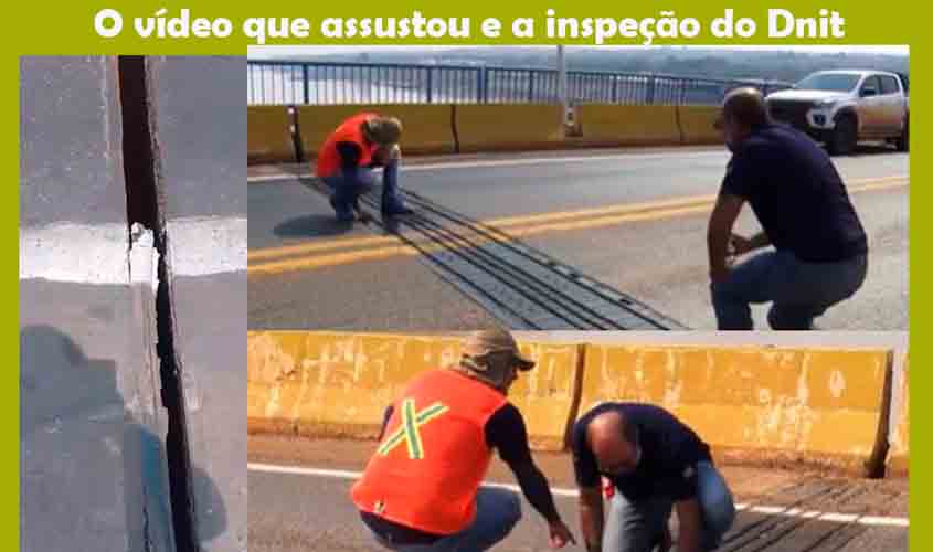 Vídeo sobre risco na estrutura da Ponte da Balsa assusta, mas DNIT diz que só há necessidade de manutenção