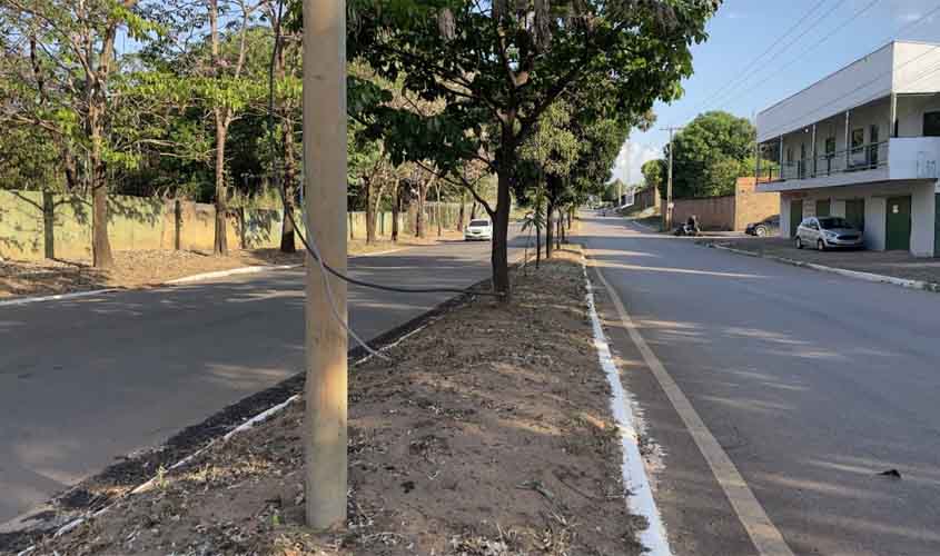 Prefeitura de Porto Velho e Emdur reforçam combate aos furtos de fiação na Av. Guaporé entre Avenidas Calama e Imigrantes