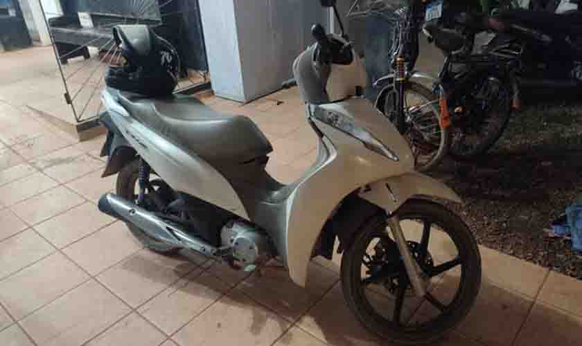 PMRO em Guajará-Mirim recupera motocicleta roubada em Ariquemes