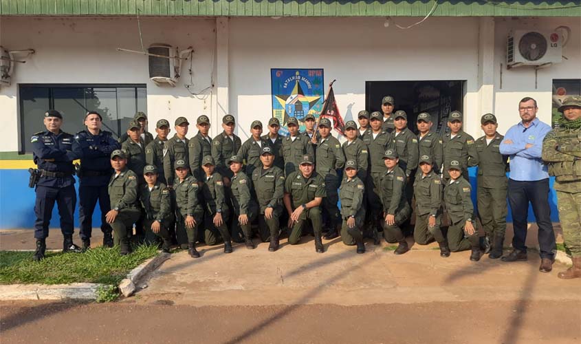 PMRO e a Polícia Nacional Boliviana trocam conhecimentos para combater os crimes transfronteiriços