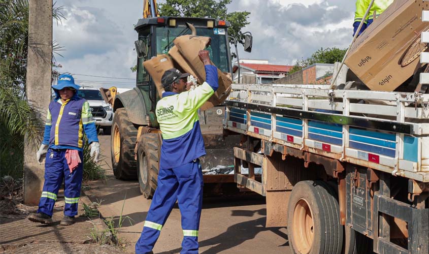 Mutirão de Limpeza contra a Dengue em Jaru segue até a próxima sexta-feira