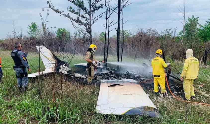 PF apreende aeronave clandestina com cocaína no Amazonas