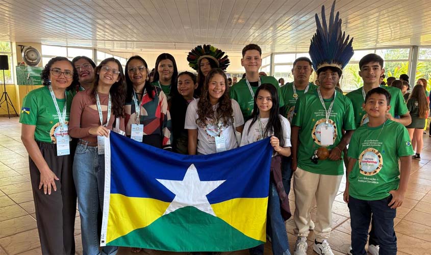 Delegação de RO vence gincana ambiental na Conferência Infantojuvenil