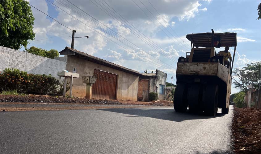 Mais de 6 mil metros de asfalto transformam ruas de Porto Velho