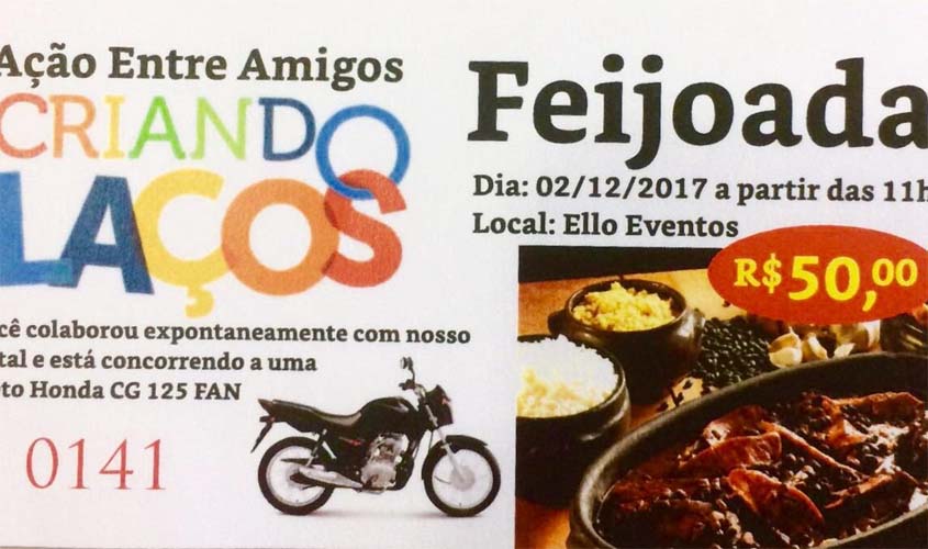 SOLIDARIEDADE - Primeira dama organiza feijoada  para doação de cestas básicas