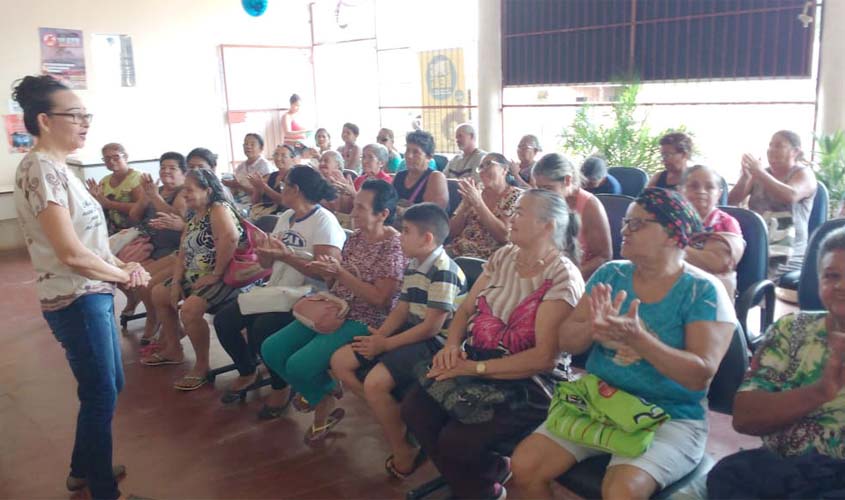 Cras Dona Cotinha realiza palestra e debate violência contra a mulher