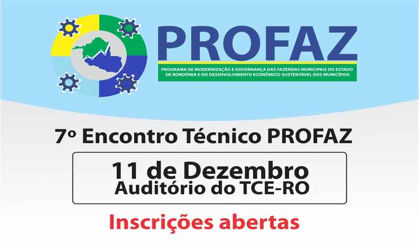 Municípios apresentarão resultados e boas práticas durante 7º Encontro Técnico do Profaz 