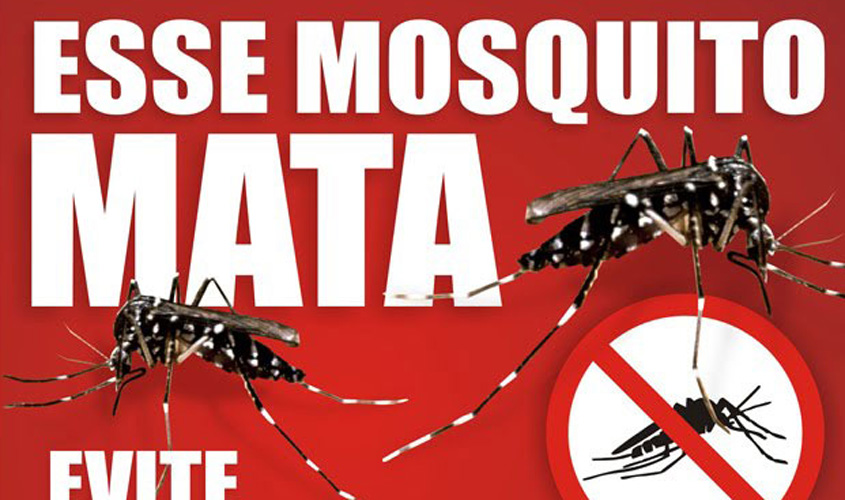 Rondônia inicia Semana de Mobilização e combate ao Aedes aegypti na segunda-feira, dia 26