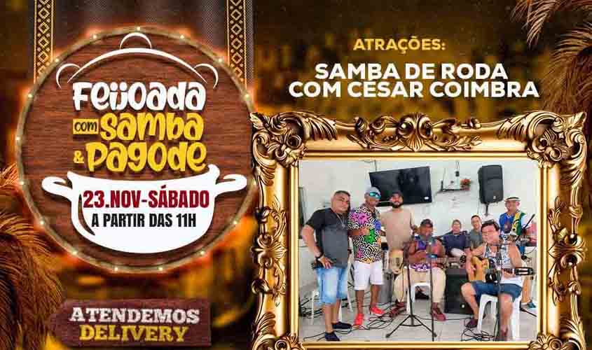 Confira os shows da Feijoada do Mercado Cultural; à noite terá shows de grupo de forró 