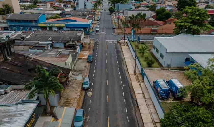 Novas vias recebem recapeamento em Porto Velho