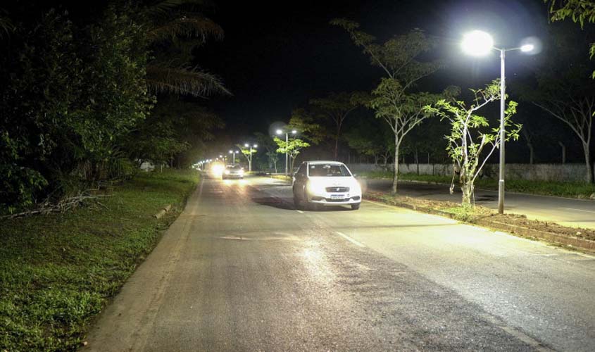 Iluminação da avenida Lauro Sodré traz mais segurança à população