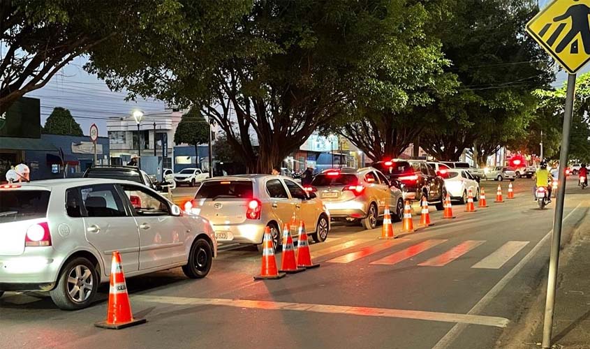 Ações de apoio operacional e logístico são desenvolvidas pelo Detran-RO e Polícia Militar