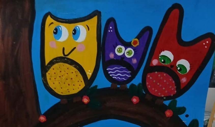Exposição valoriza arte de crianças da Educação Especial