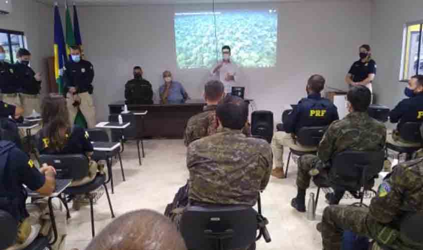 Policiais rodoviários federais são capacitados em parceria com a Comarca de Ji-Paraná