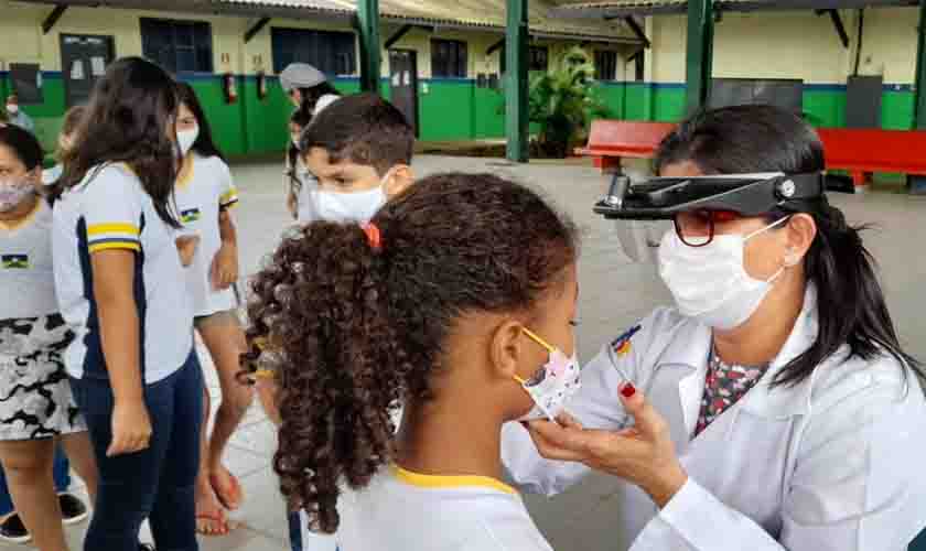 Ação Tracoma é realizada em quatro escolas de Ji-Paraná