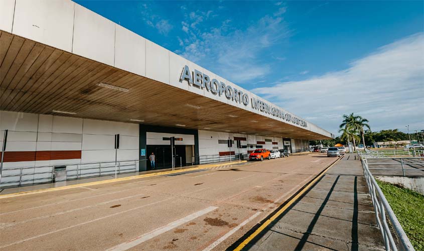 Aeroporto de Porto Velho tem aumento de 64% nas operações de voos em relação a 2019