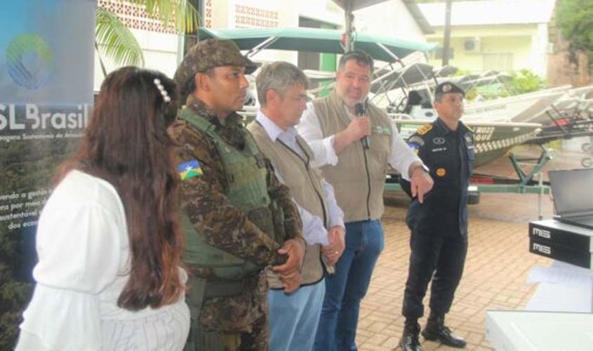 Governo de Rondônia realiza entrega de veículos e equipamentos para reforçar as ações e monitoramento no Estado