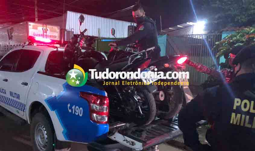 Polícia rastreia moto furtada até o Orgulho do Madeira e prende dupla