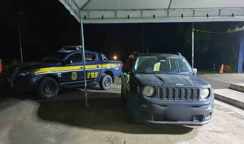 Em menos de 6 horas, PRF recupera dois veículos em Rondônia