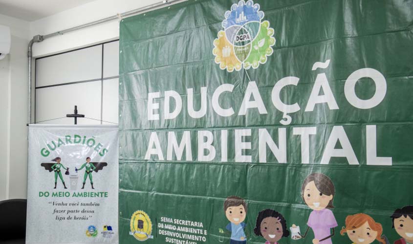 Projeto 'Guardiões do Meio Ambiente' é lançado pela Prefeitura de Porto Velho